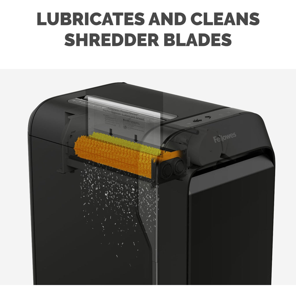 Fellowes FEL4015501 Oil Shredder, White - 10 Sheets - Pack of 10