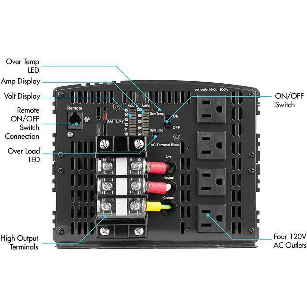 Wagan Proline 10,000W Inverter Plus Remote