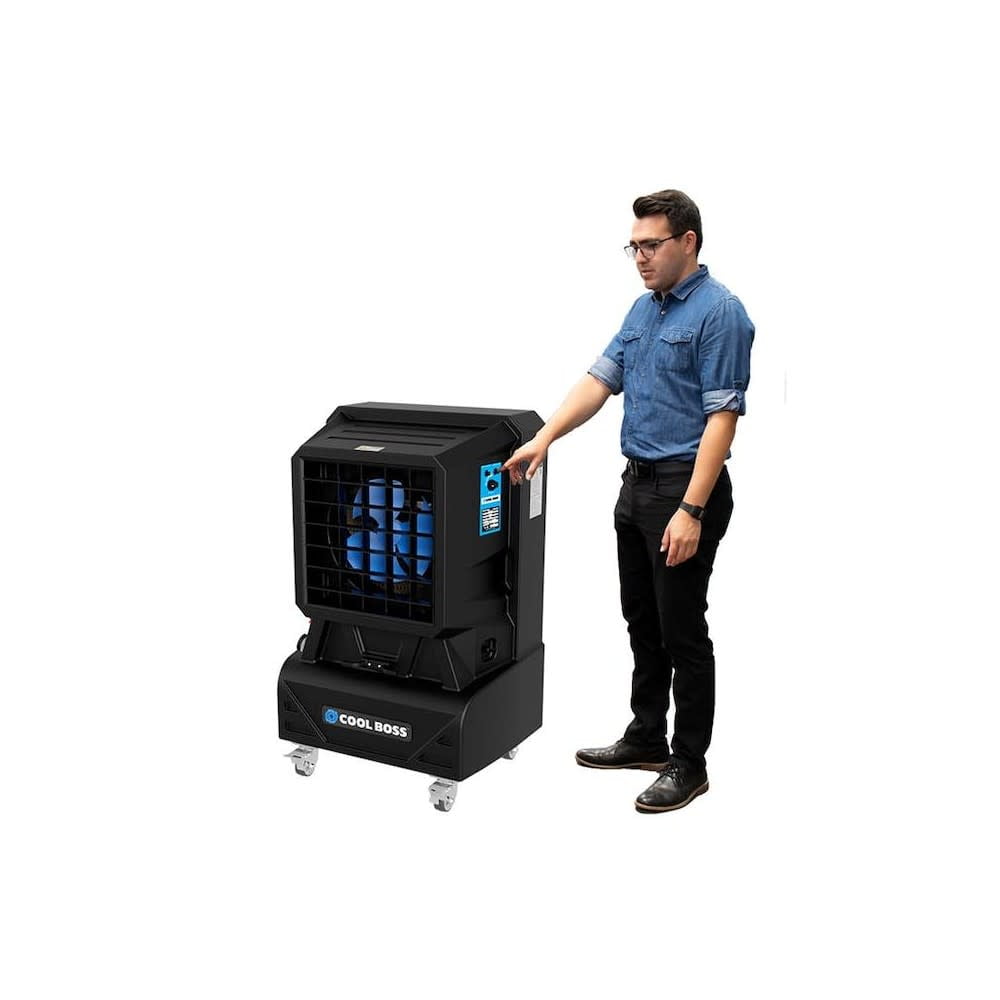 Cool Boss 12 In 1850 Cfm 110V 60Hz 1Phase Evaporative Air Cooler