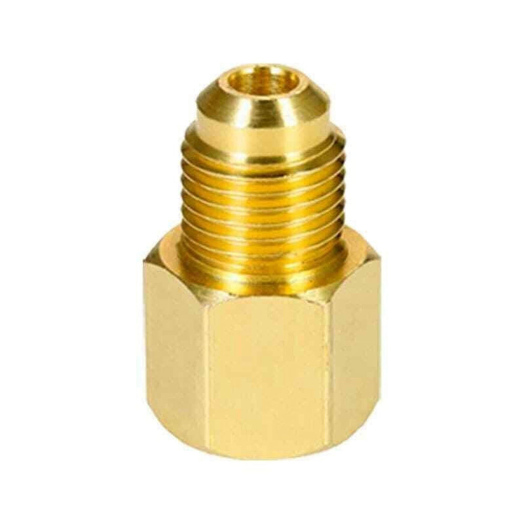 QIFEI 3Pc/Set R410a Adapter R134a Refrigerant Tank Vacuum Pump for Mini Split System HVAC Gold