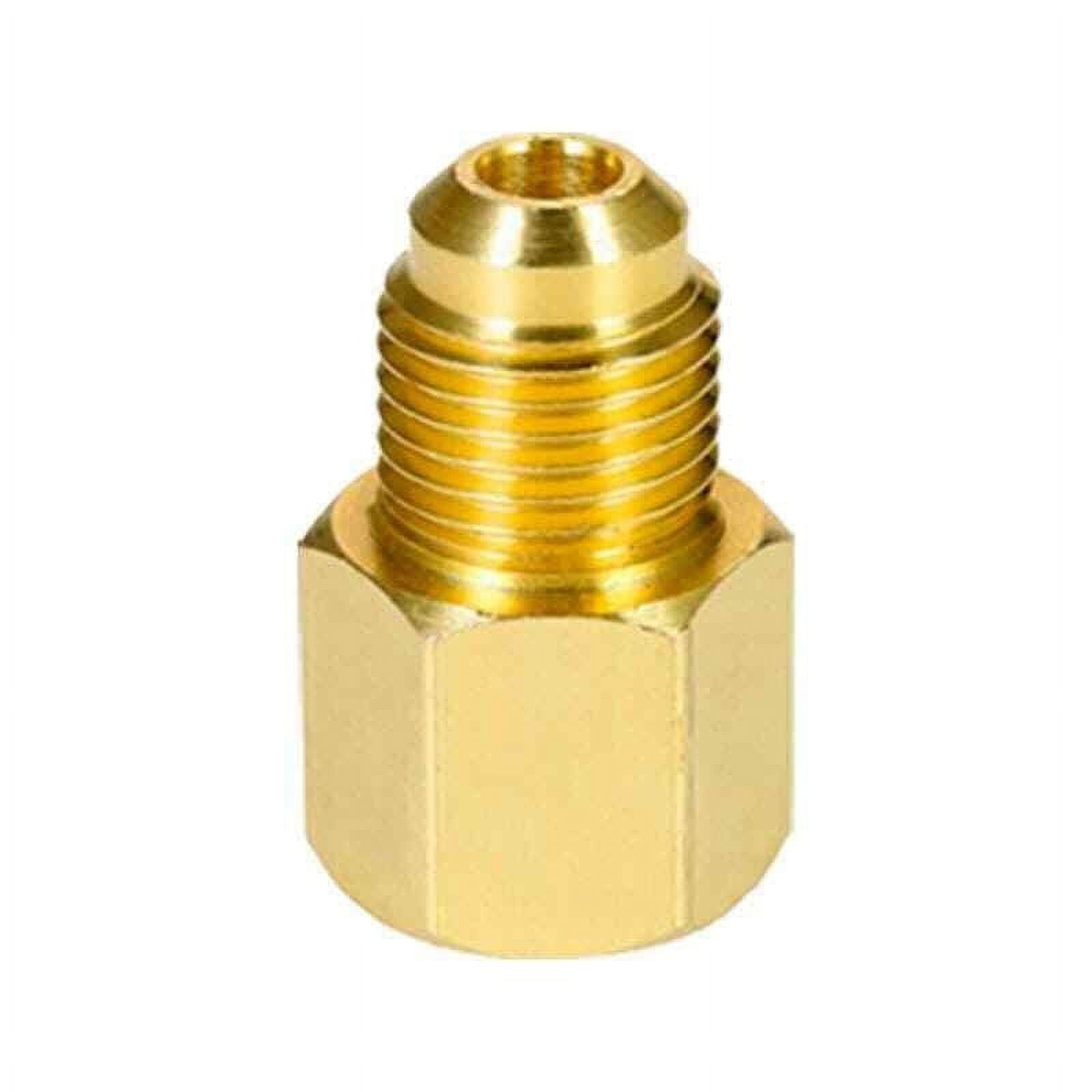 QIFEI 3Pc/Set R410a Adapter R134a Refrigerant Tank Vacuum Pump for Mini Split System HVAC Gold