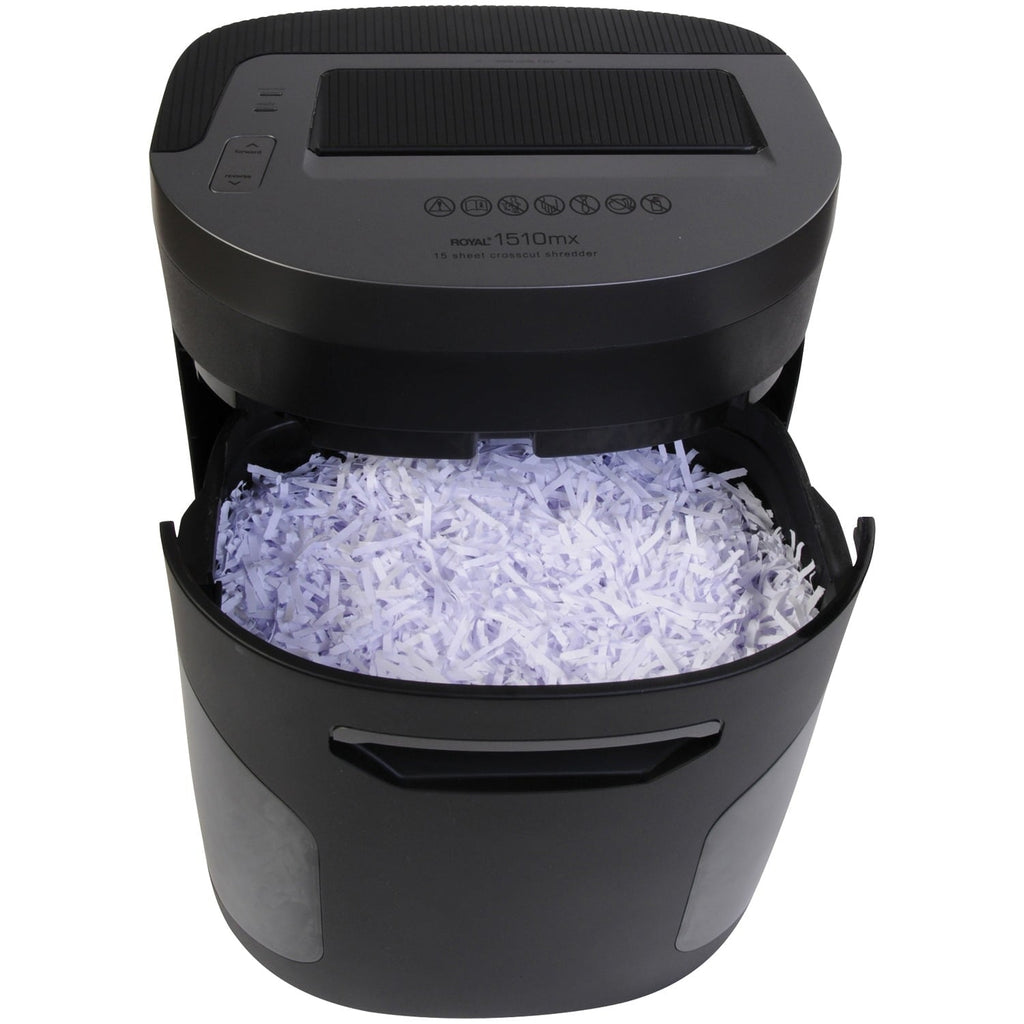 Royal Consumer 16951L 1510MX 15 Sheet Crosscut Paper Shredder