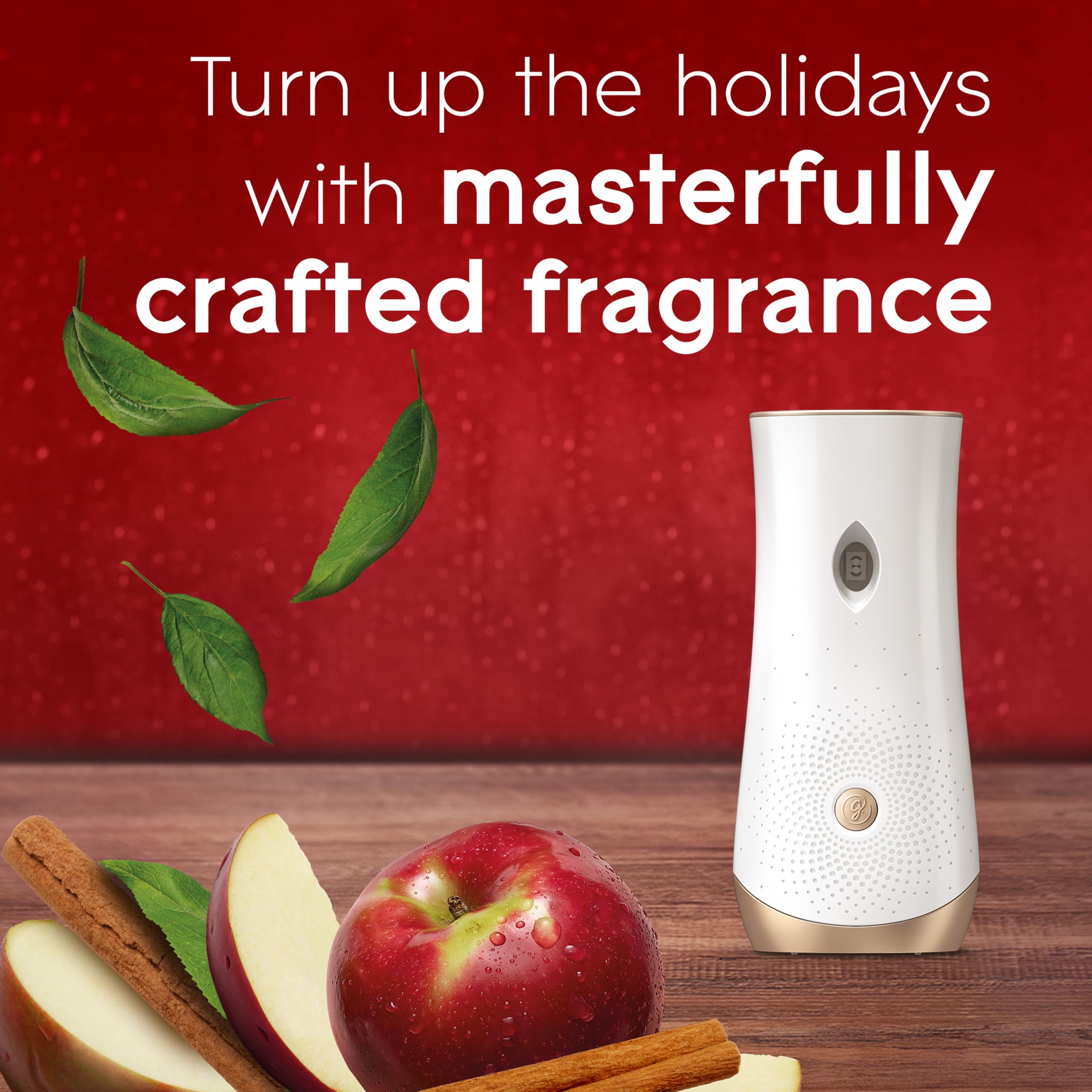 Glade Automatic Spray Refill, Air Freshener, Autumn Spiced Apple, 2 Refills, 6.2 oz Each