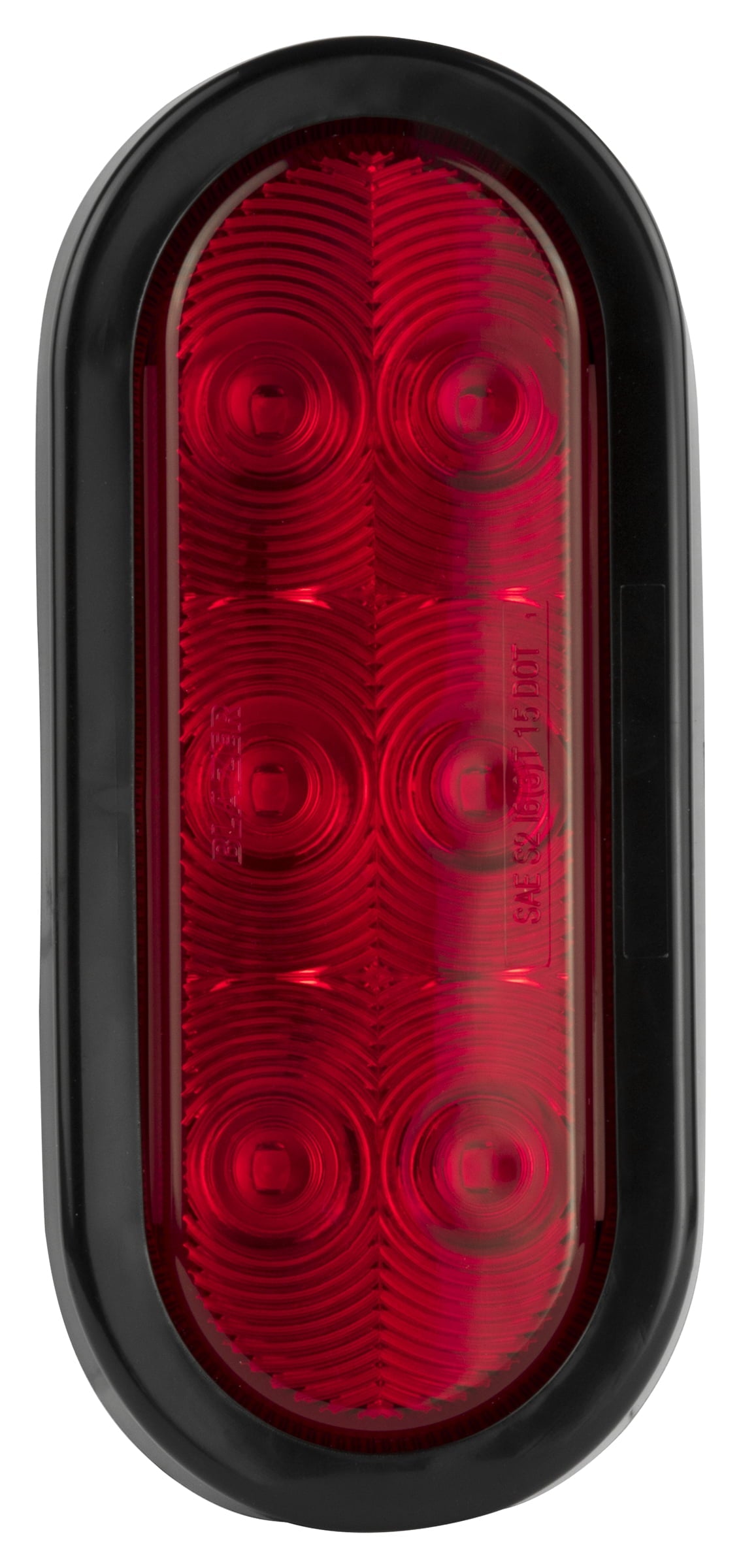 Hopkins Towing Solutions LED 6 in. Red Submersible Oval Stop, Tail, Turn Light, C561RTM