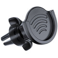 Air Vent Phone Holder for Socket, pop-tech Vent Car Mount Silicone with Adjustable Clip for Collapsible Grip Black
