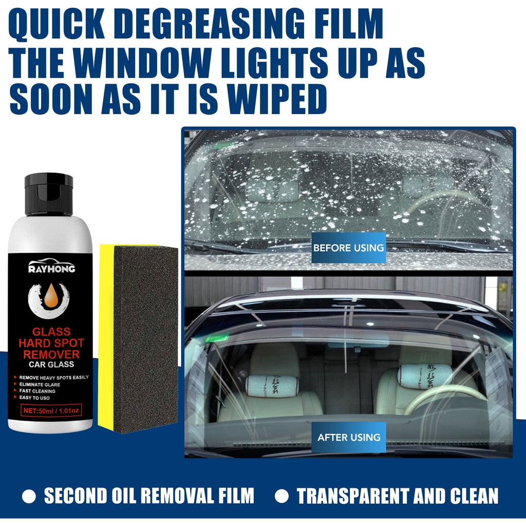 SHENGXINY Household Cleaners Clearance Rayhong Oil Paste For Car Glass, Paste For Deep Cleaning And Polishing Of Glasses, For Removing Spots On The Windshield (50Ml)