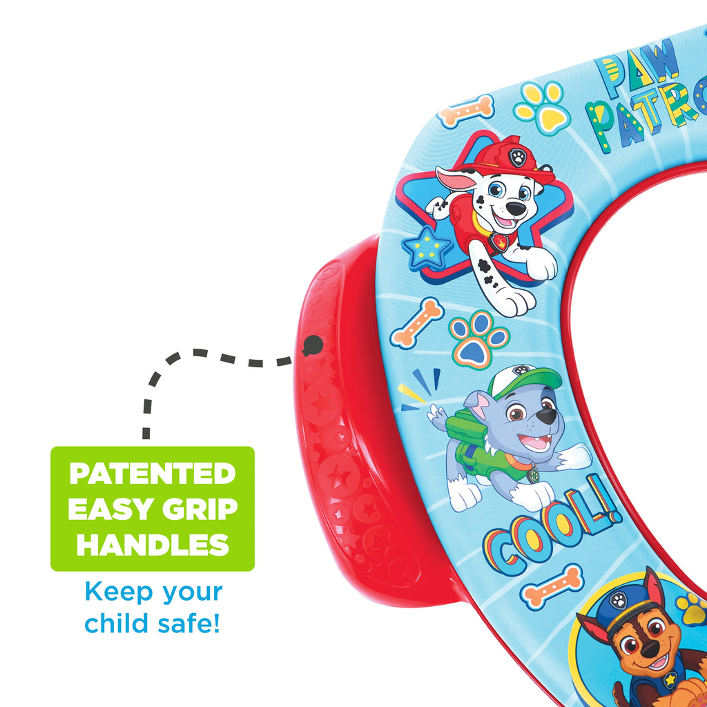 Nickelodeon PAW Patrol "Let's Have Fun" Soft Potty Seat with Potty Hook