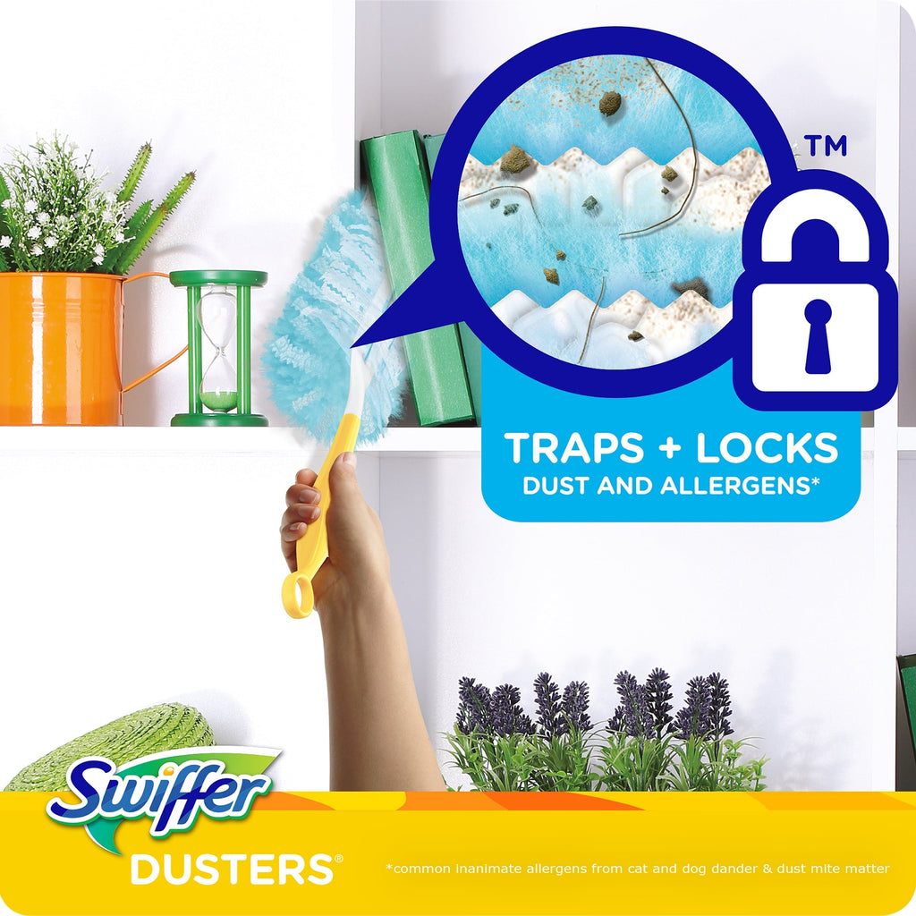 Swiffer Dusters Dusting Kit Multi-Color (1 Handle, 5 Dusters)