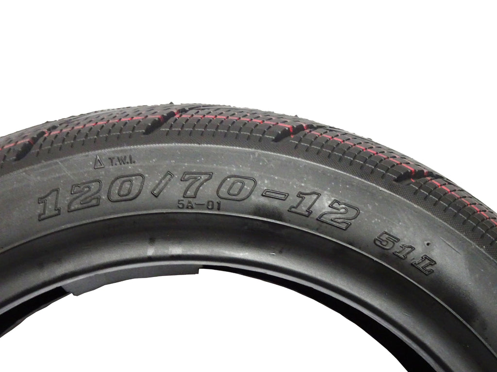 5A Tokyo 5A01 TIRE SET 120/70-12 & 130/70-12 Scooter Front/Rear Motorcycle/Moped
