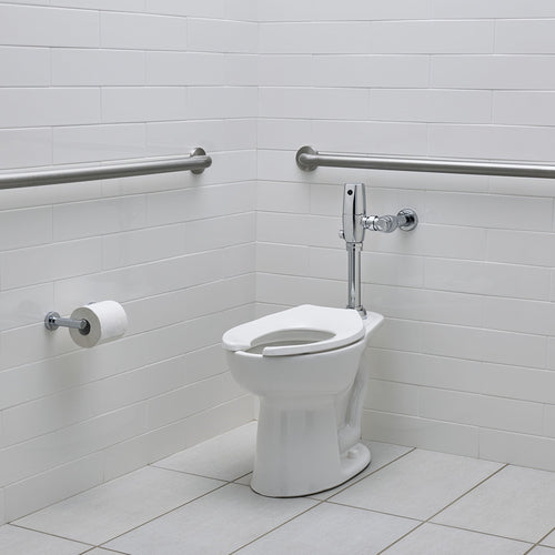 American Standard Open Front Elongated Toilet Seat in White