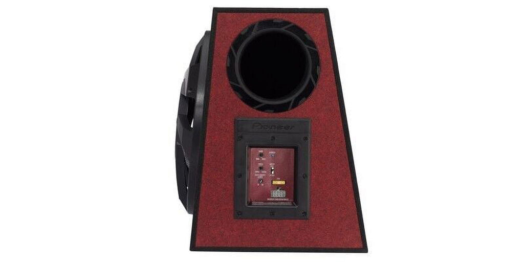 Pioneer TS-WX1210AM 12” 1300W Built-in Class-D Amp Ported Enclosure Subwoofer Bundle