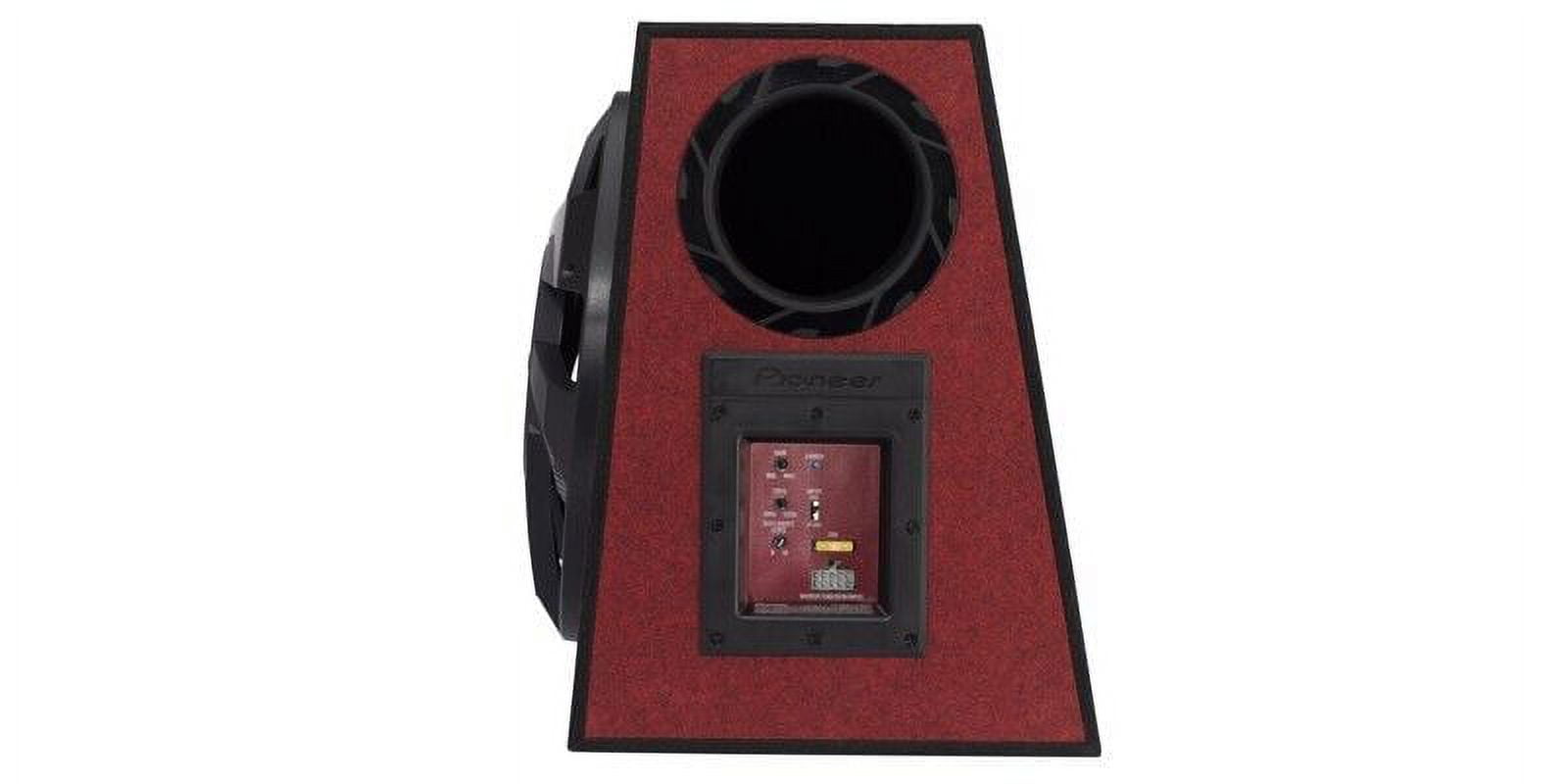 Pioneer TS-WX1210AM 12” 1300W Built-in Class-D Amp Ported Enclosure Subwoofer Bundle