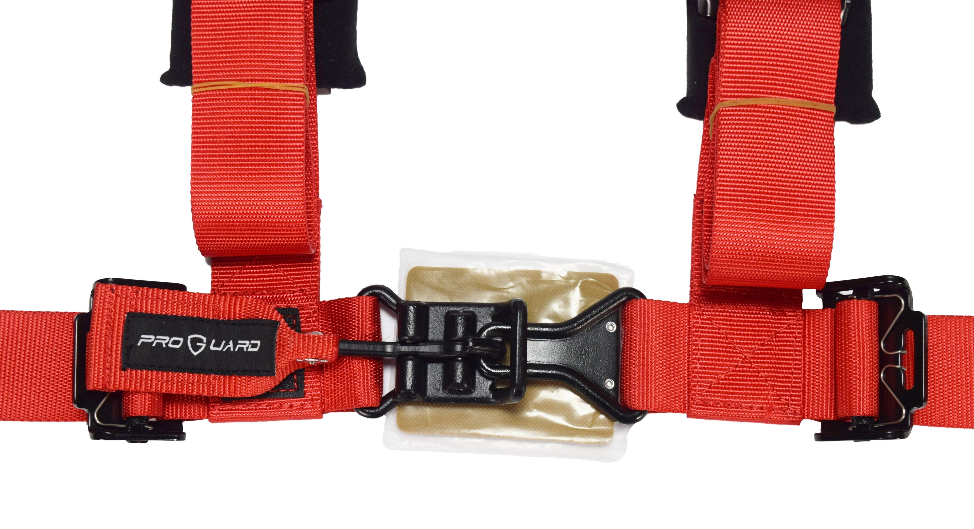 ProGuard Red 4 Point Harness 2" Straps for Off Road Vehicle, ATV, UTV, Go Kart, Buggy, Side by Side, & Rock Bouncer