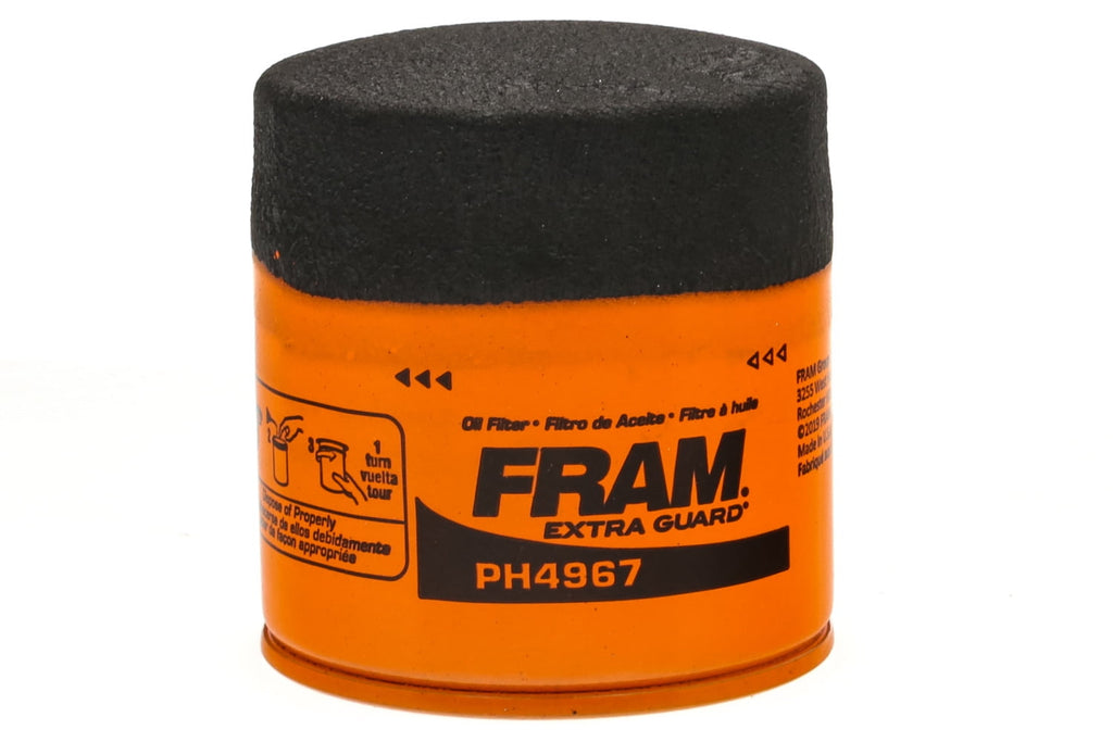 FRAM Extra Guard Oil Filter, PH4967, 10K mile Filter for Lexus, Nissan, Scion, Suzuki, and Toyota Fits select: 2018-2023 TOYOTA RAV4, 2018-2023 TOYOTA CAMRY