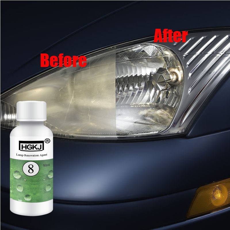 HGKJ-8 Car Lens Restoration Kit Headlight Brightening Headlight Repair 20ML