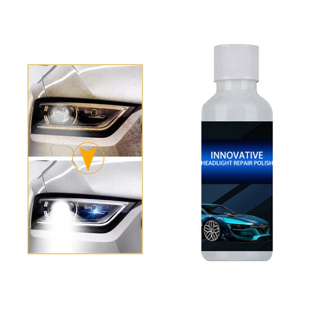 Car Headlight Cover Len Restorer Repair Liquid Polish Cleaner Accessories 20ml