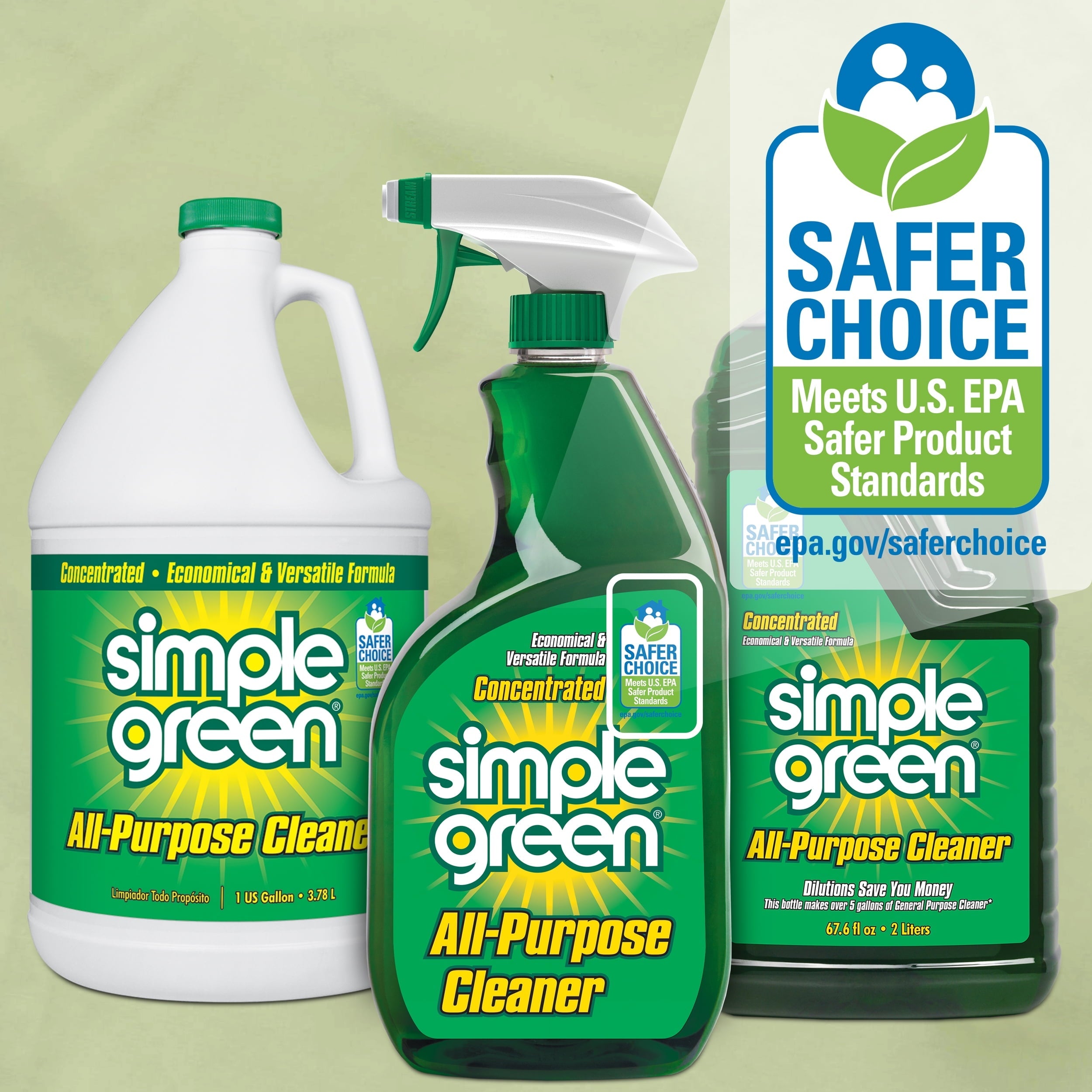 Simple Green All-Purpose Cleaner Concentrate, Original, 128 fl. oz