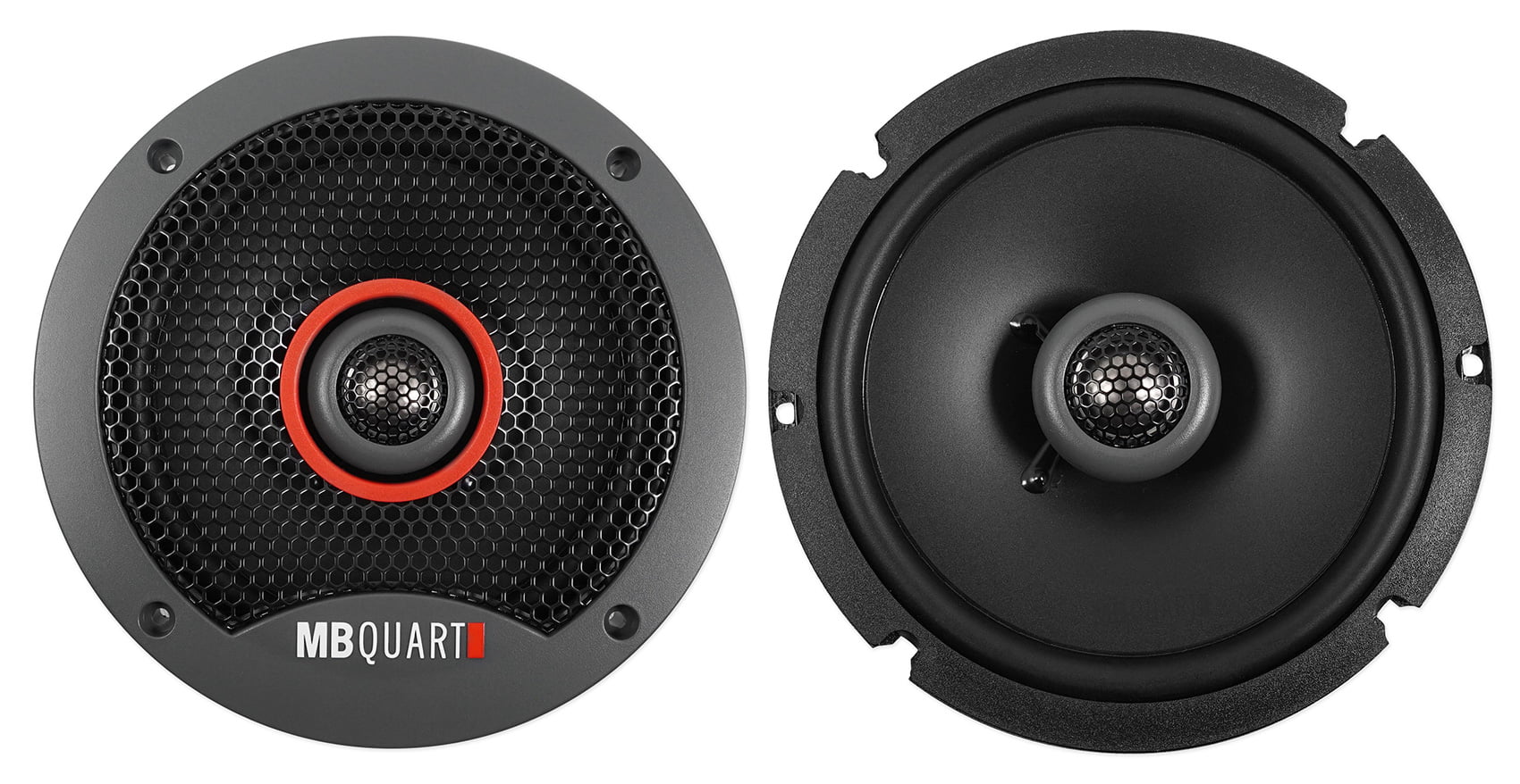 (4) MB QUART FKB116S 6.5" 240 Watt Slim Shallow Mount Car Audio Speakers