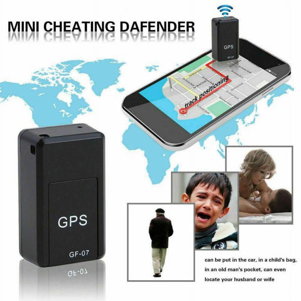Praeter Magnetic GF07 Mini GPS Real Time Car Elderly Children Anti-lost Locator Tracker GPS Strong Magnetic Positioner
