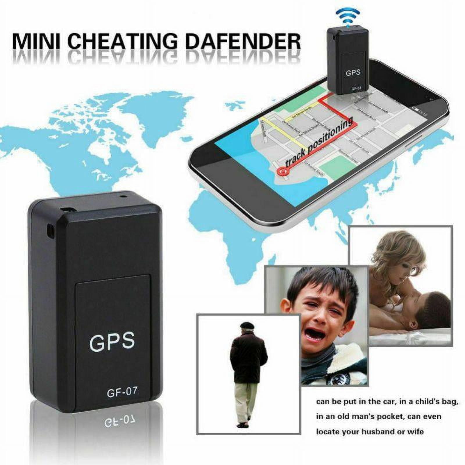 Praeter Magnetic GF07 Mini GPS Real Time Car Elderly Children Anti-lost Locator Tracker GPS Strong Magnetic Positioner