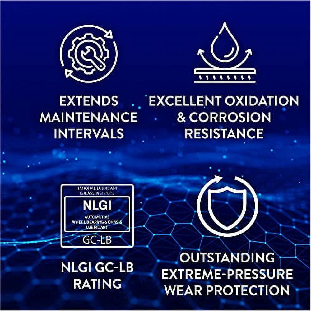 AtomLube All Purpose Grease 2-Pack 14 Oz. Tubes | Multi Function Lubricant | Automotive Grease and Marine Grease for Boat Accessories, Trucking, and Wheel Bearing