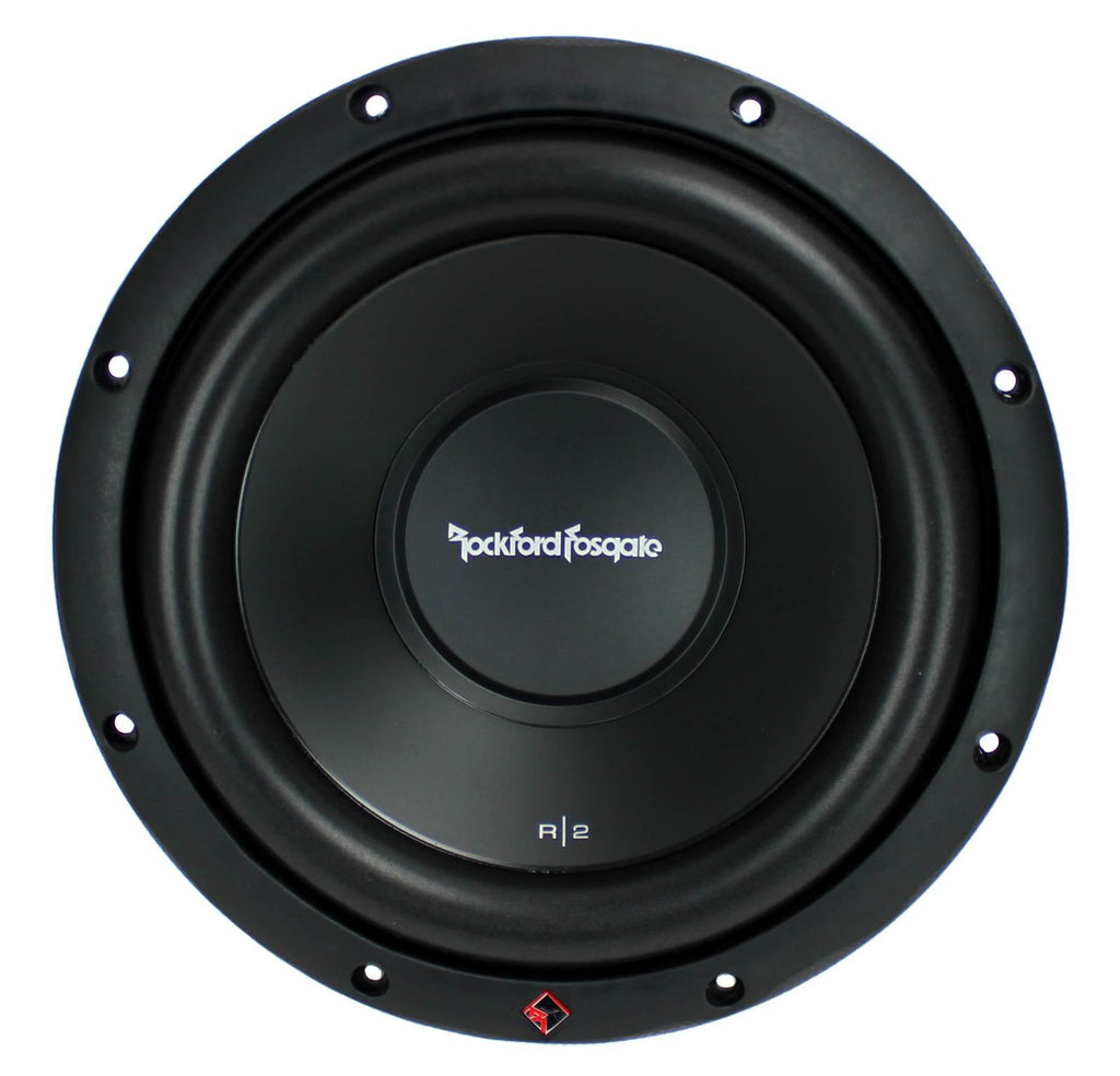 Rockford Fosgate R2D2 10" 1000W 2-Ohm DVC Car Audio Subwoofer Set, 2pk