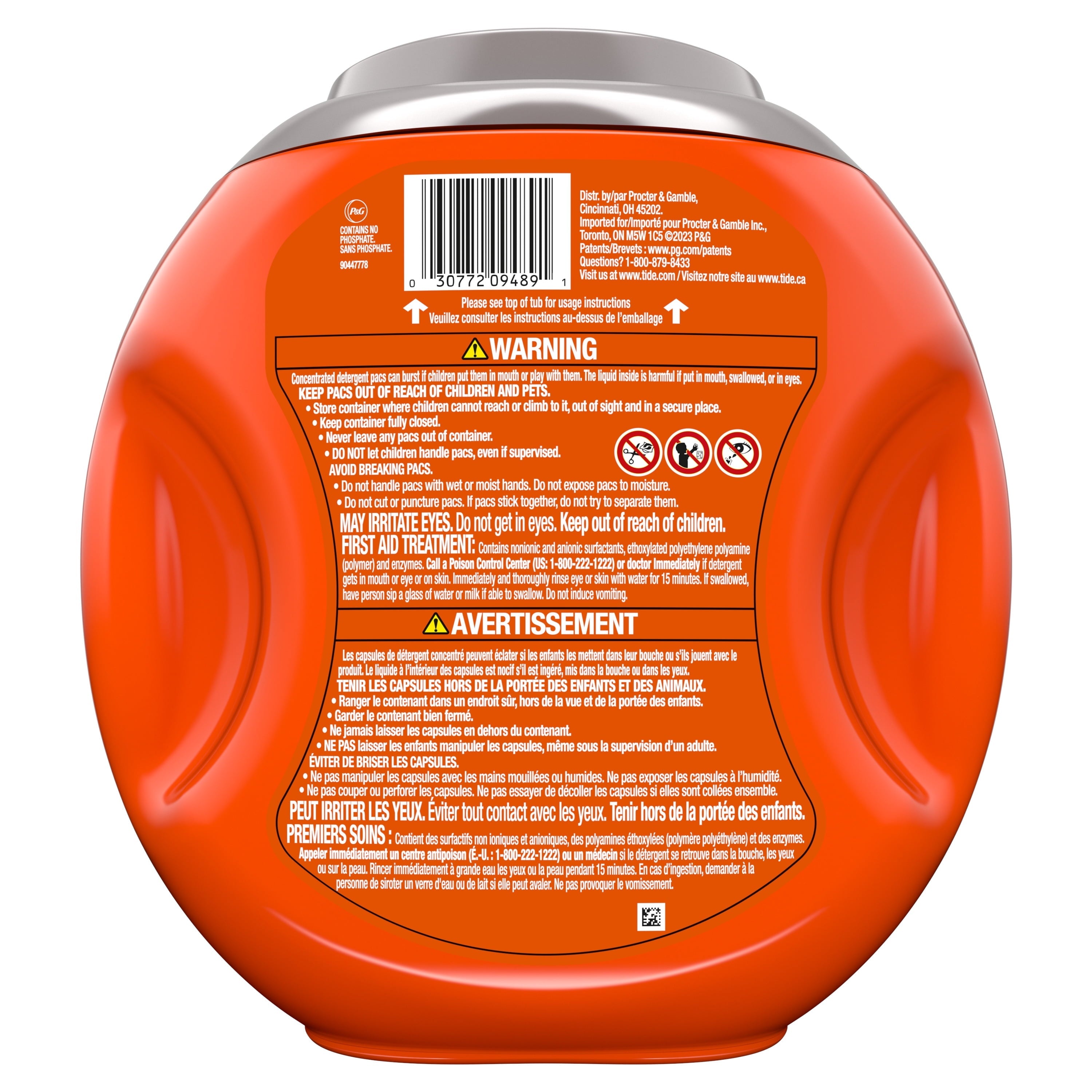 Tide Pods Laundry Detergent Soap Packs with Downy, April Fresh, 57 Ct