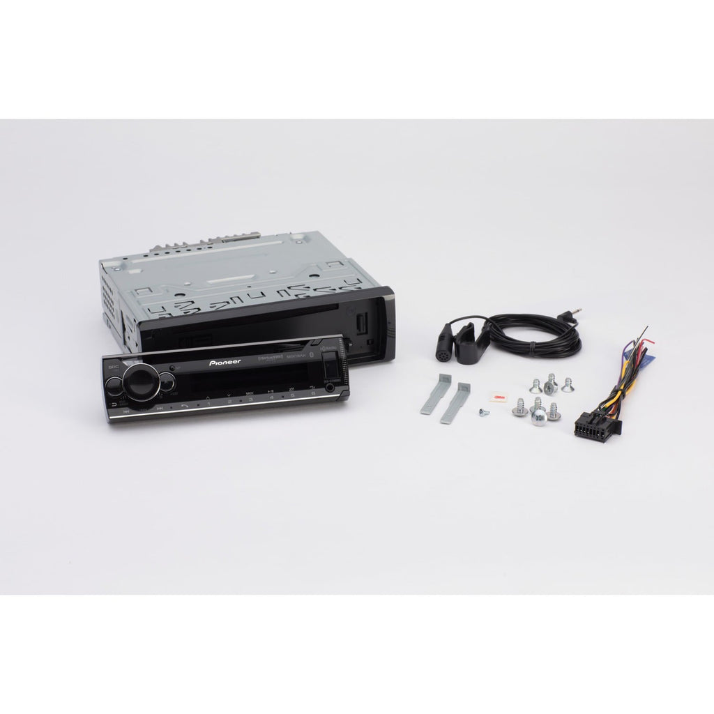 Pioneer DEH-S7200BHS Single-DIN In-Dash CD Receiver with Bluetooth, HD Radio, and SiriusXM Ready