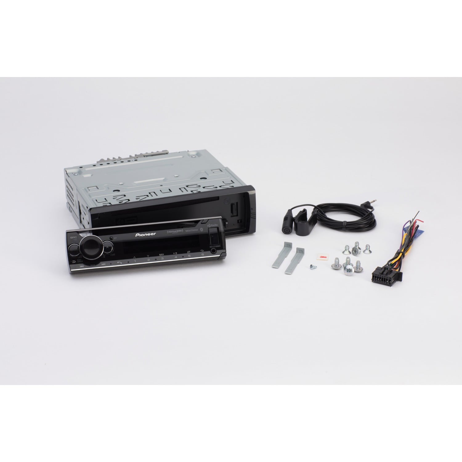 Pioneer DEH-S7200BHS Single-DIN In-Dash CD Receiver with Bluetooth, HD Radio, and SiriusXM Ready