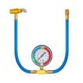 Car AC Refrigerant Refill Kit|AC Gauge Set Air Conditioner Refrigerant Filling Tool|Reusable Refrigerant Charge Hose A/C Charging Tool for Cars Trucks