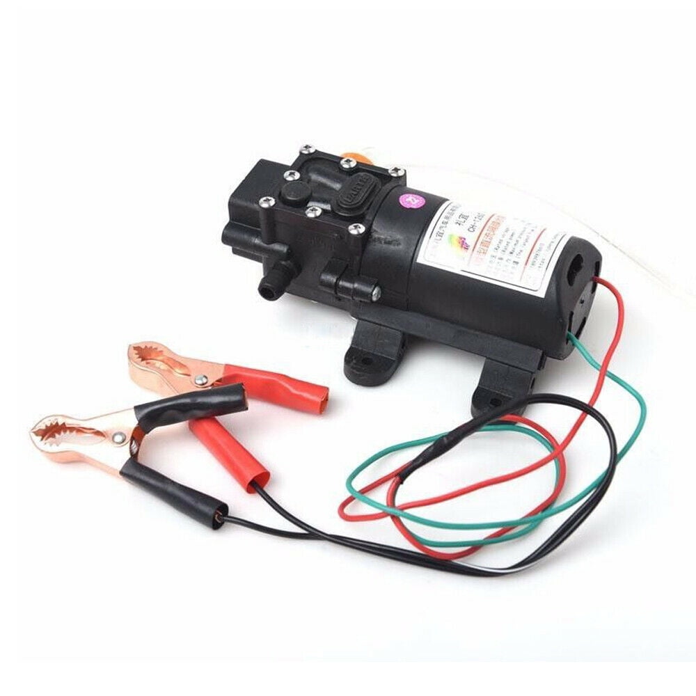 SHZICMY 12V Motor Oil Gasoline Fuel Fluid Extractor Electric Transfer Change Pump 5L/min