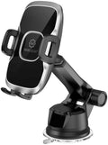 WixGear Phone Holder for Car, Universal Dashboard Windshield Phone Car Suction Cup Mount Holder for Cell Phone 360 Degree Rotation Compatible with iPhone Xs/XS Max / 8/7 / 6, Galaxy S and Mo