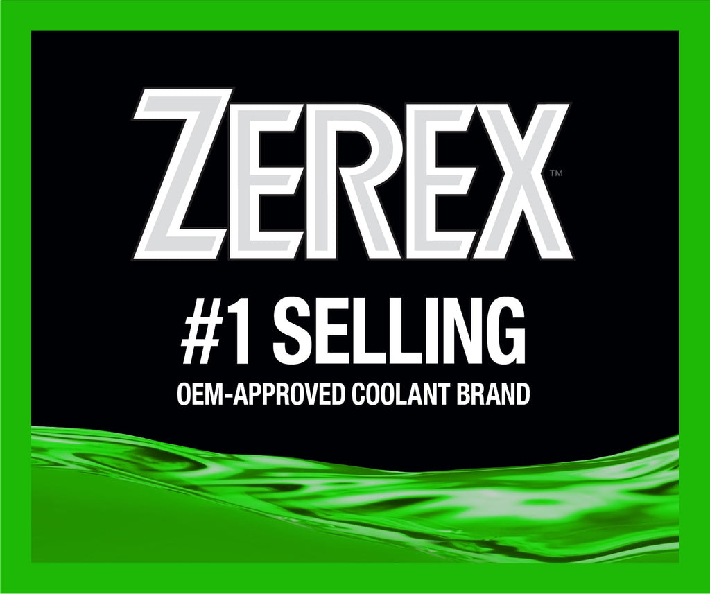 Zerex Asian Vehicle Green Silicate and Borate Free Antifreeze / Coolant 50/50 Ready-to-Use 1 GA
