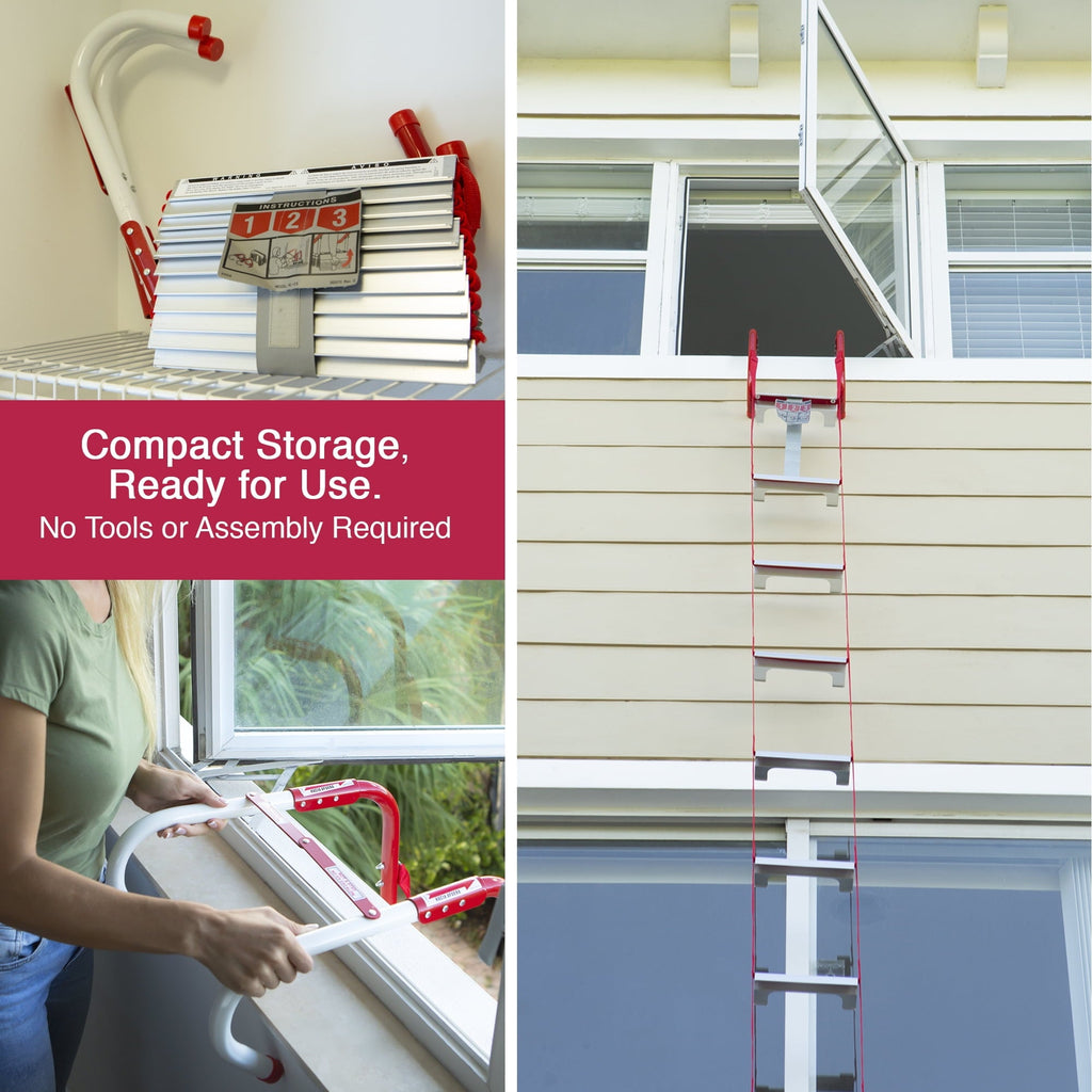 Kidde 25 Foot, Three Story Emergency Escape Ladde, Model KL-3S