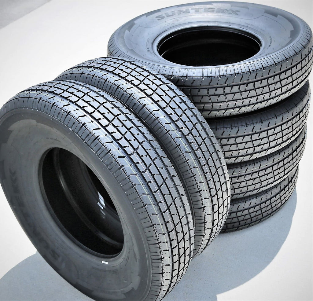 Suntek HD Trail 2 Semi Steel ST 205/75R15 Load D 8 Ply Trailer Tire