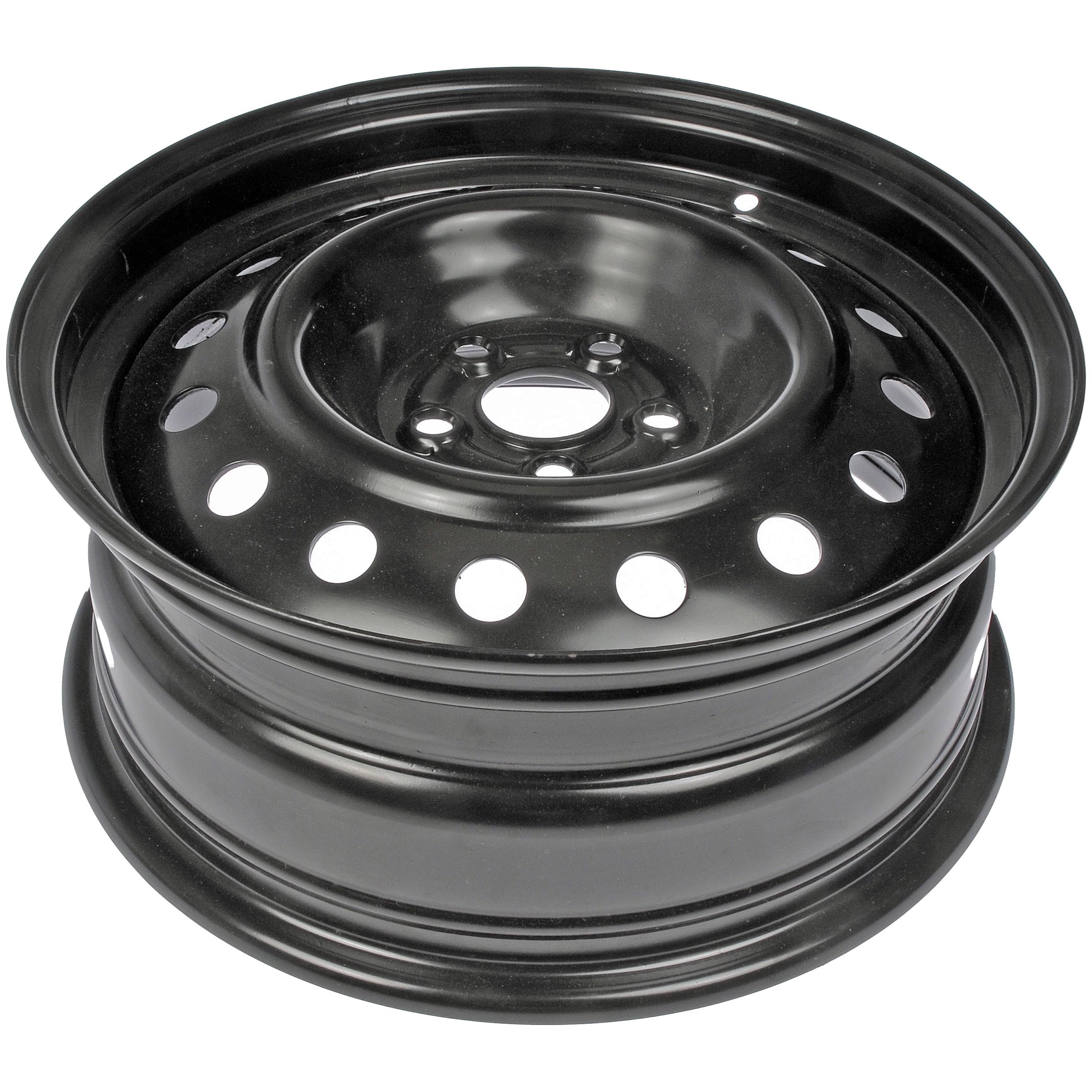 Dorman 939-174 Steel 16" Wheel Rim 16 x 6.5-inch 5-Lug Black, for Specific Pontiac / Toyota Models Fits select: 2009-2019 TOYOTA COROLLA, 2003-2008 PONTIAC VIBE