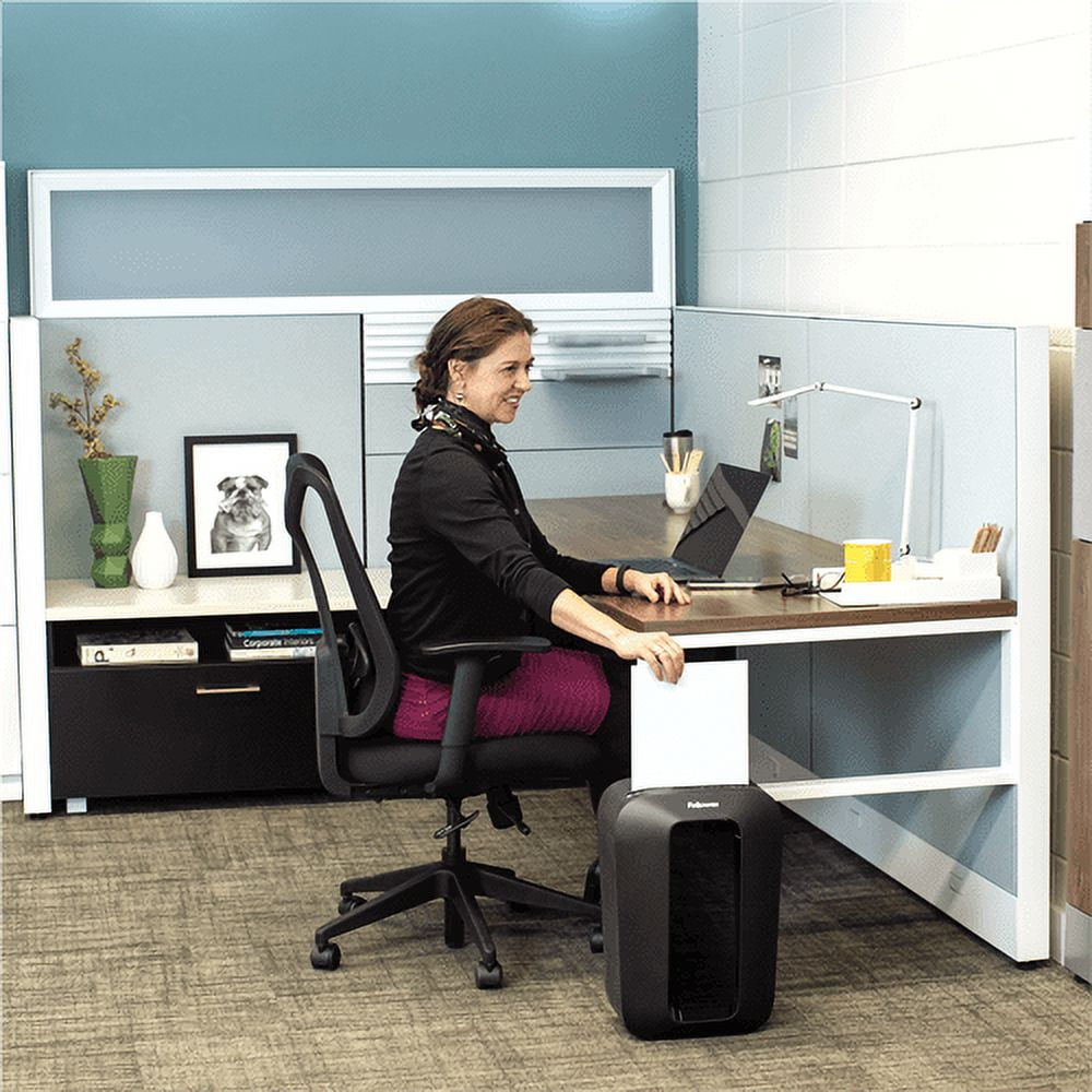 Fellowes LX70-RS 11 Sheet Cross Cut Personal Paper Shredder