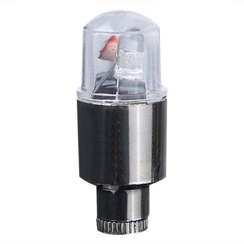 2/4 Pcs LED Car Bike Wheel Tire Tyre Valve Dust Cap Spoke Flash Lights Car Valve Stems & Caps Accessories