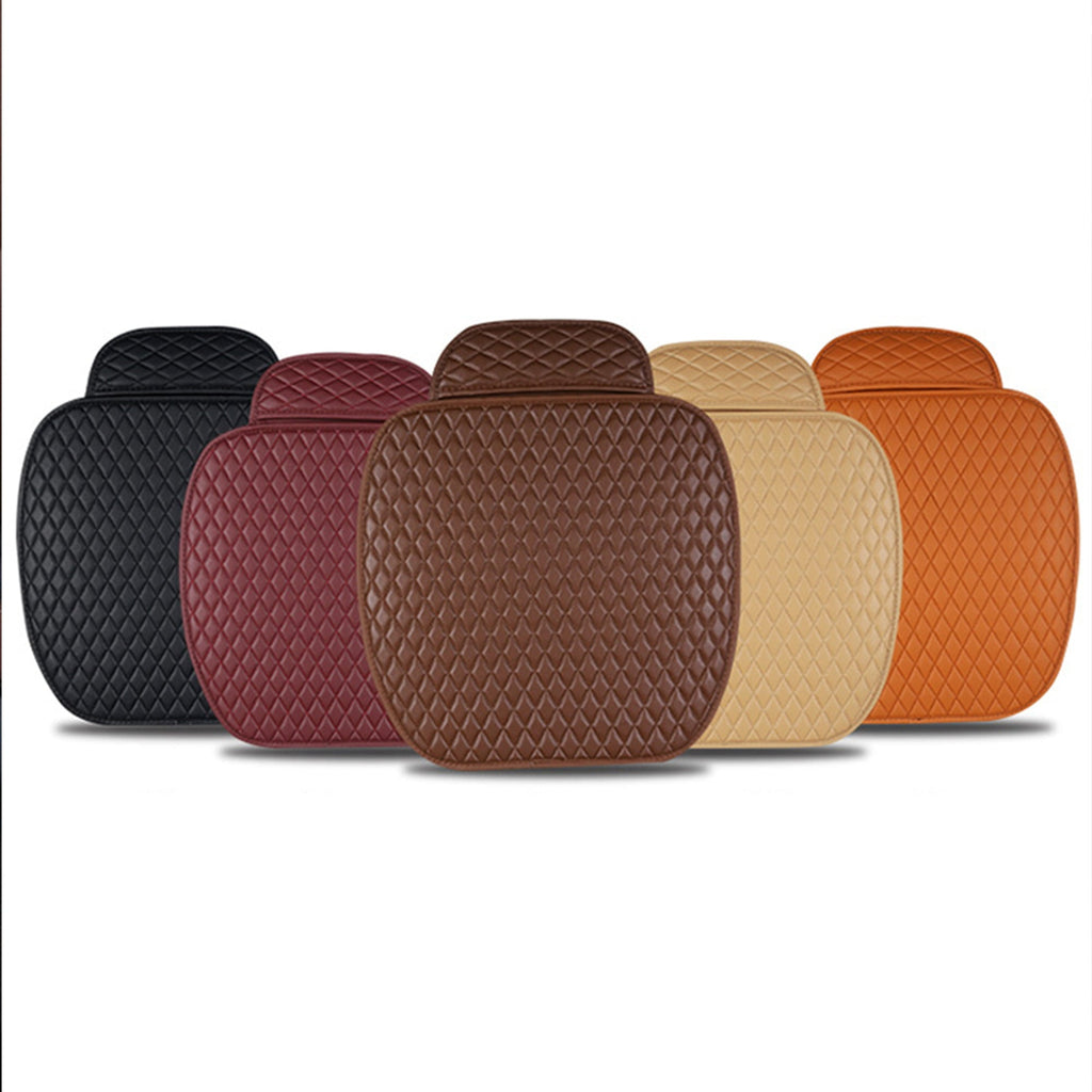 Sunisery Universal Car Seat Cover Breathable PU Leather Pad Mat for Car Chair Cushion