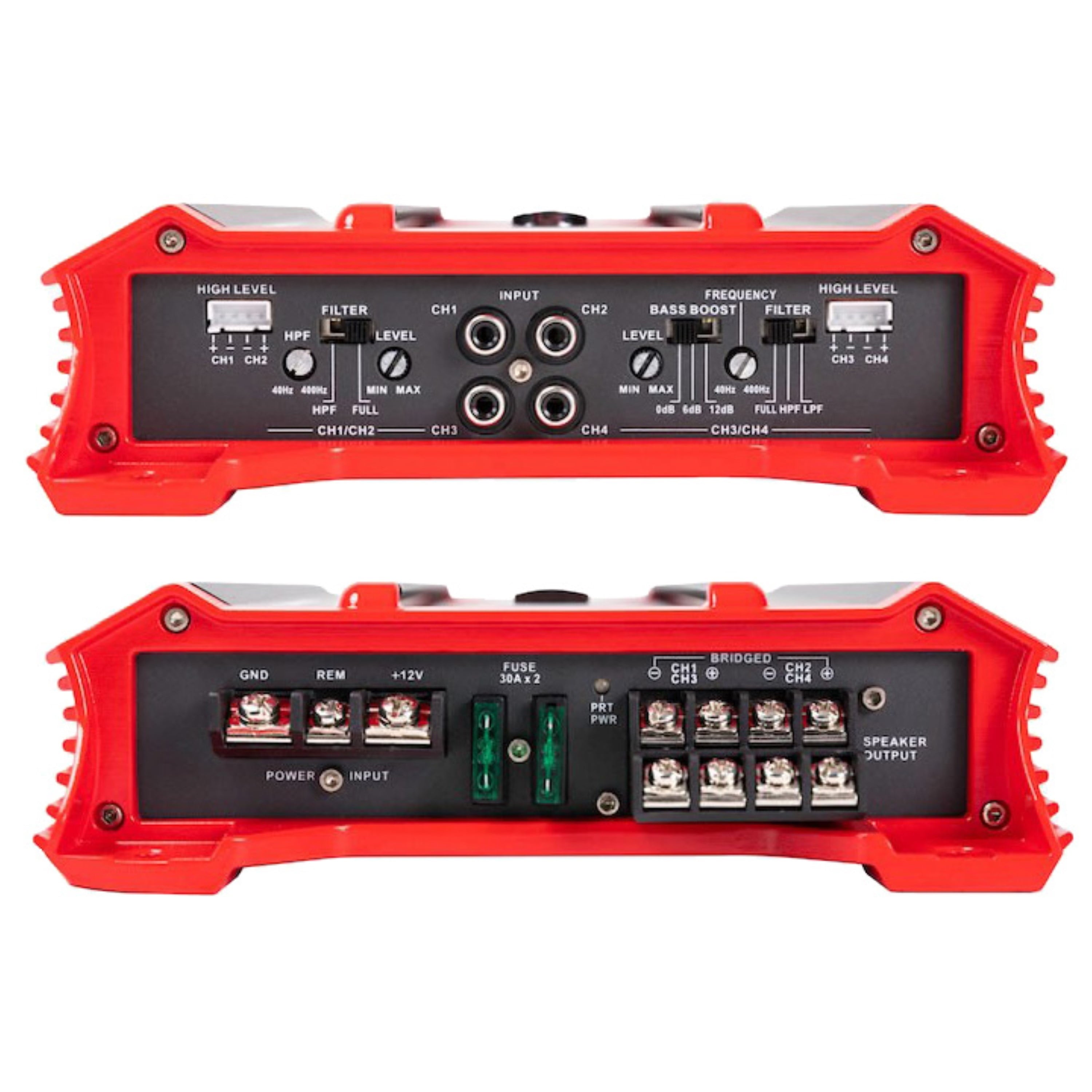 Crunch GP20004 4 Channel Amplifier, 2000 Watts