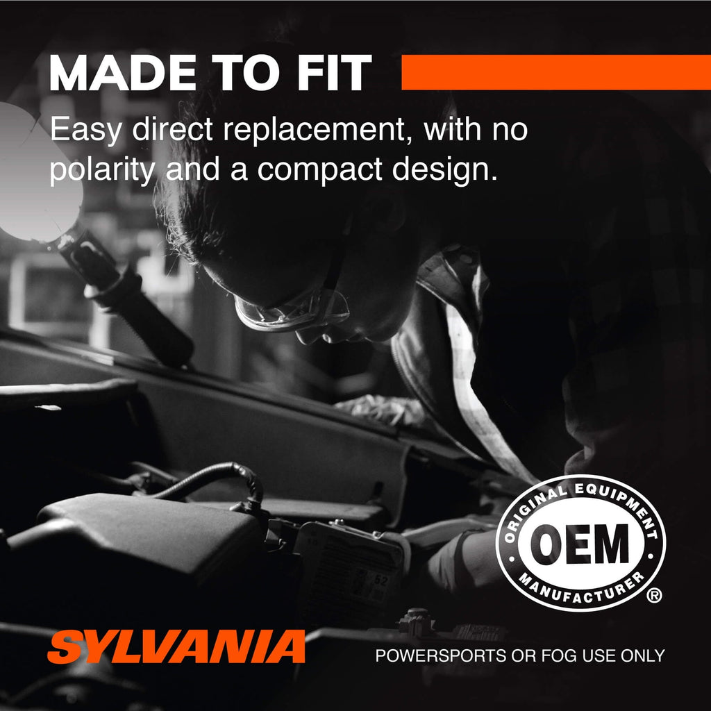 Sylvania 9005 LED Fog Light and Powersport Bulb, Pack of 2