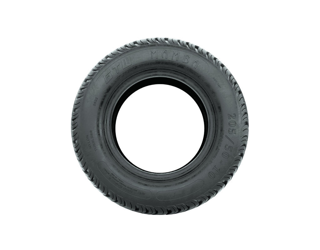 205/50-10 GTW Mamba 18" Tall Golf Cart Low Profile DOT Street Tire