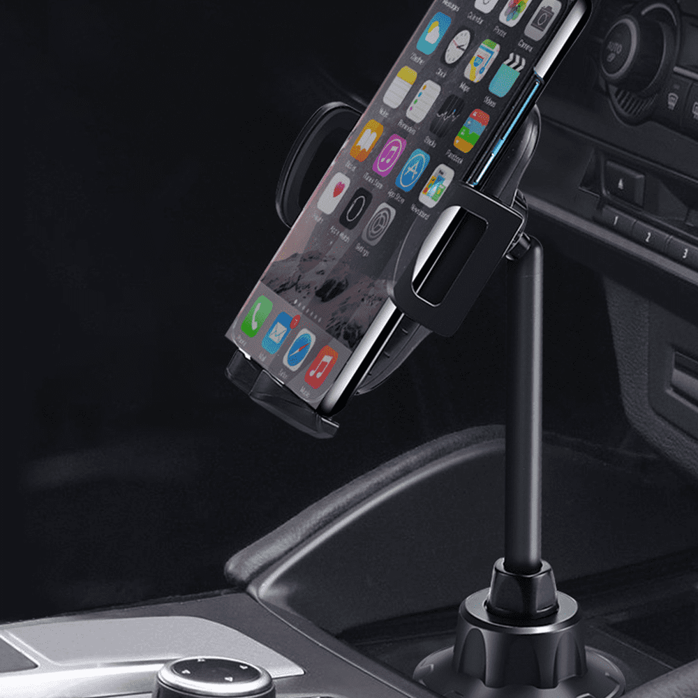 SUPTREE Cell Phone Holder for Car Cup Holder Phone Mount Car Assoceries Universal Adjustable for iPhone Samsung