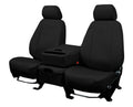 CalTrend Front Buckets DuraPlus Seat Covers for 2020-2022 Toyota Highlander - TY566-01DD Black Insert with Black Trim