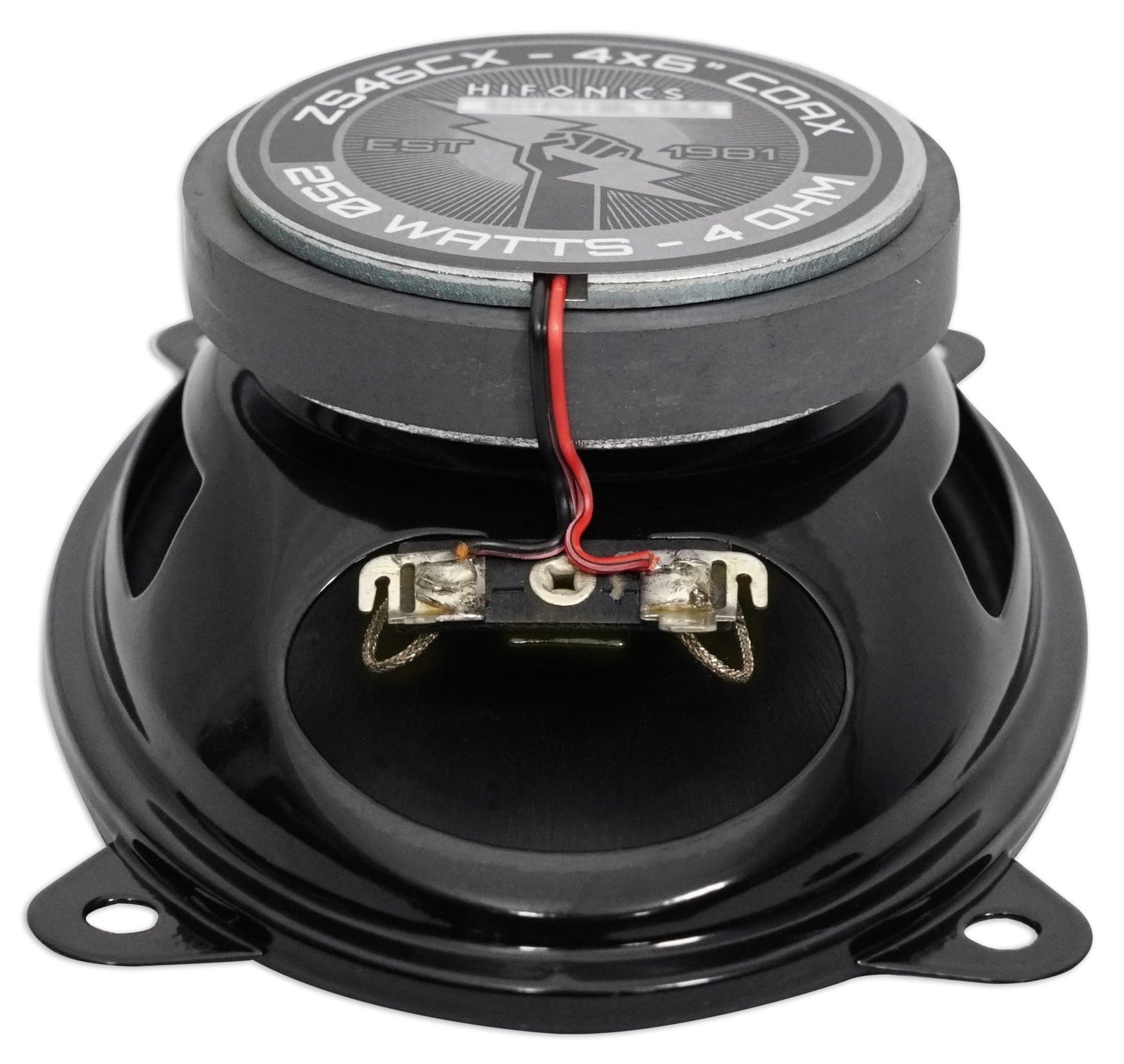 Pair Hifonics ZS46CX 4x6" 400 Watt Coaxial Car Speakers