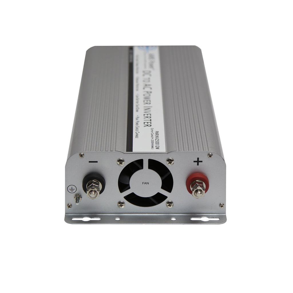Aims Power Power Inverter,2500W,24VDC to 120VAC  PWRINV250024W