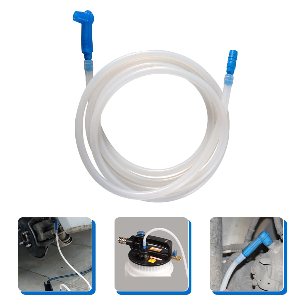 Brake Hose Bleeder Fluid Oil Replacement Car Tool Vacuum Connector Kit Bleeding Changer Change Lockable Motorcycle Clear