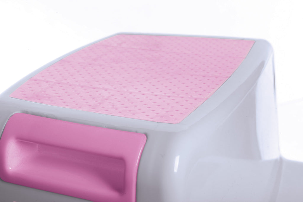 Dreambaby 2 Steps Stool for Kids and Toddlers - from Sturdy Plastic Material - Pink