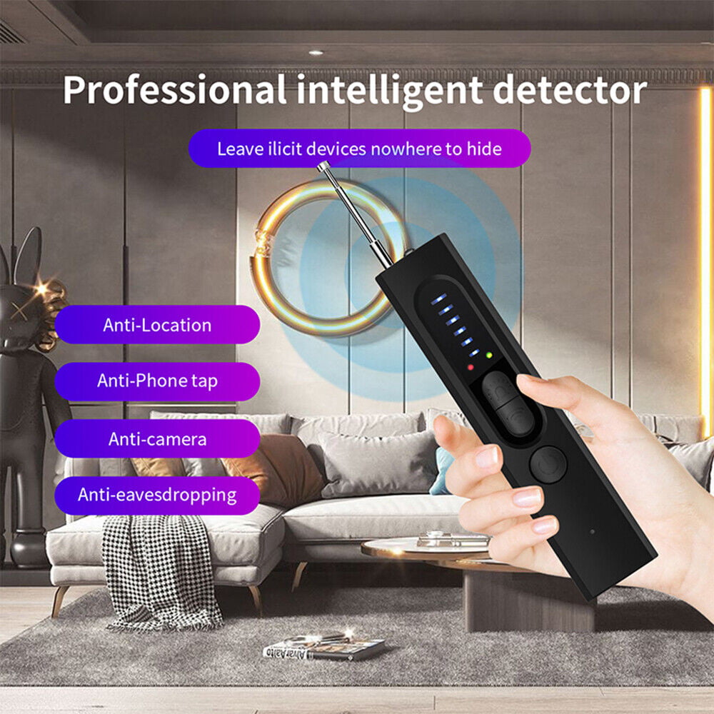 Paddsun Camera Detector, Anti-spy Hidden Prevent Monitoring Wireless Signal Detector GPS Tracker Detector