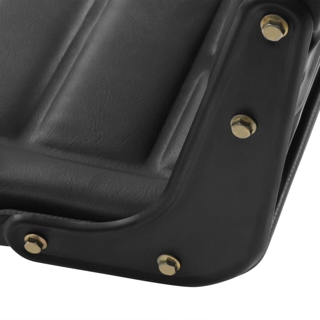 Miumaeov Universal Forklift Seat Tractor Suspension Seat Universal Lawn Mower Truck Seat Heavy Small Mechanical Seat Replacement for Excavators Trenchers Aerial Lifts